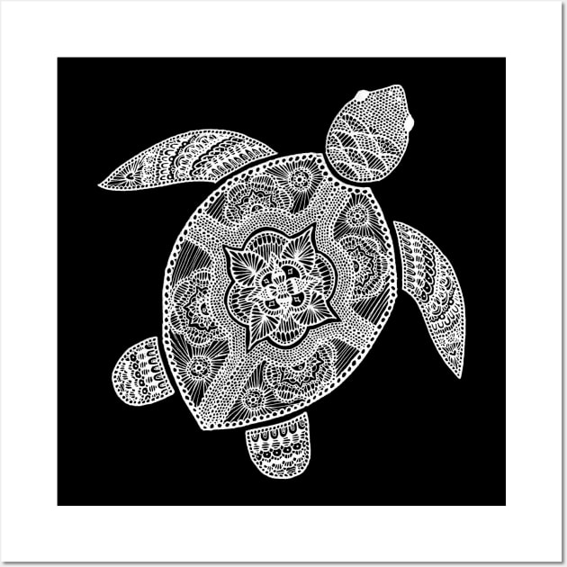 Turtle (Design on Front) Wall Art by Major Art Design